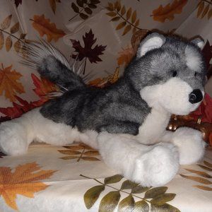 Douglas Cuddle Toys Plush Dog - Husky Huskey